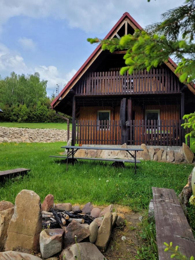 Domki U Gretka Lutowiska Exteriör bild
